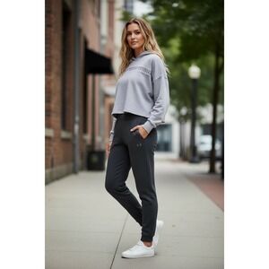 Under Armour Women's Grey Cropped Hoodie Sweatshirt XS TP‎ CH